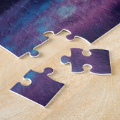 フクロウの夜見張り、山脈、夜警フクロウ ジグソーパズル (側面)