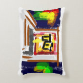 フクロウの夜雲 アクセントクッション (正面(垂直))