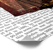 フクロウの婦人 ポスター (角)