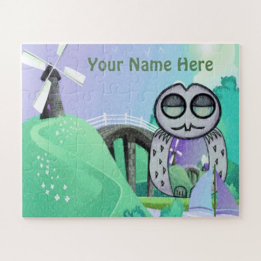 フクロウの子どもの国 ジグソーパズル (横)