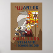 フクロウの家はフクロウの婦人を求めた ポスター (正面)