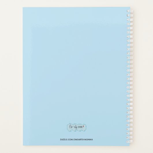 フクロウの恋人たち プランナー手帳 (裏面)