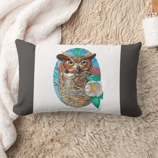 フクロウの恋人のための腰神経の枕 ランバークッション (ブランケット)