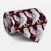 フクロウの恋人のネクタイ-素晴らしい鳥監視人のギフト! ネクタイ (ロール)