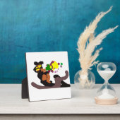フクロウの愛の優しさ フォトプラーク (インサイチュ)