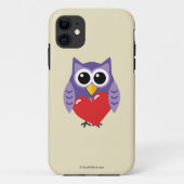 フクロウの愛 Case-Mate iPhoneケース (裏面)