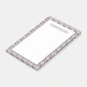 フクロウの接眼レンズパターン|はあなたの名前を加えます ポストイット (アングル)