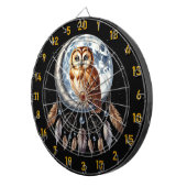 フクロウの星のように投げる ダーツボード (正面右)