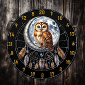 フクロウの星のように投げる ダーツボード