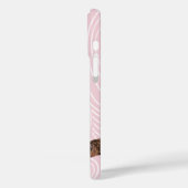 フクロウの木柄の色を変える Case-Mate iPhoneケース (裏面 / 左)