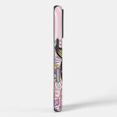 フクロウの木目のパターンあなたの色を選択 Case-Mate iPhoneケース (裏面 / 右)