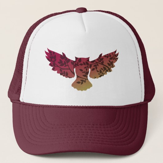 フクロウの木 キャップ (正面)