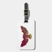 フクロウの木 ラゲッジタグ (正面縦)