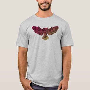フクロウの木 Tシャツ