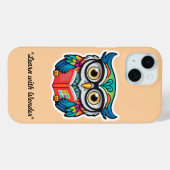 フクロウの本倶楽部 Case-Mate iPhoneケース (裏面 (横))