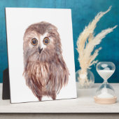 フクロウの森の鳥 フォトプラーク (側面)