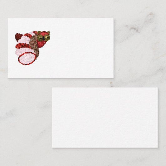 フクロウの標準的な割引カード 割引カード (正面/裏面)