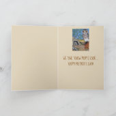 フクロウの母の日ユーモア 赤ちゃんワキフクロウ 南西部砂漠 カード (内部)