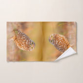 フクロウの浴室タオルセット バスタオルセット (ハンドタオル)