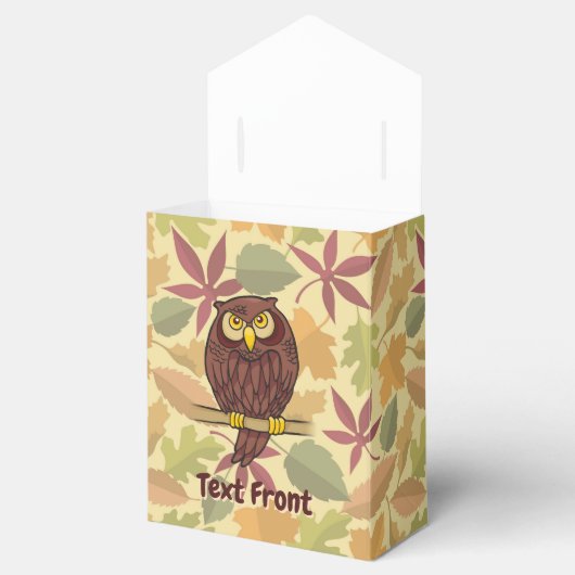 フクロウの漫画のお願い箱 フェイバーボックス (オープン)