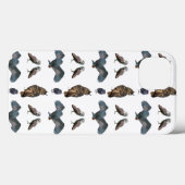 フクロウの狂乱iPad Miniケース (色をお選びください) Case-Mate iPhoneケース (裏面 (横))