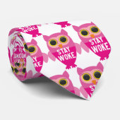 フクロウの目を覚ます ネクタイ (ロール)