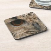 フクロウの目 コースター (左側)