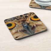 フクロウの目 コースター (左側)