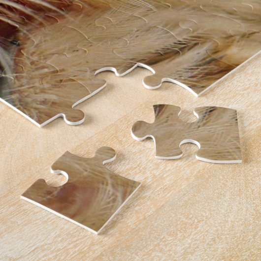 フクロウの目 ジグソーパズル (側面)