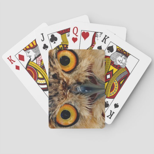 フクロウの目 トランプ (裏面)