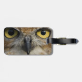 フクロウの目 ラゲッジタグ (裏面横)