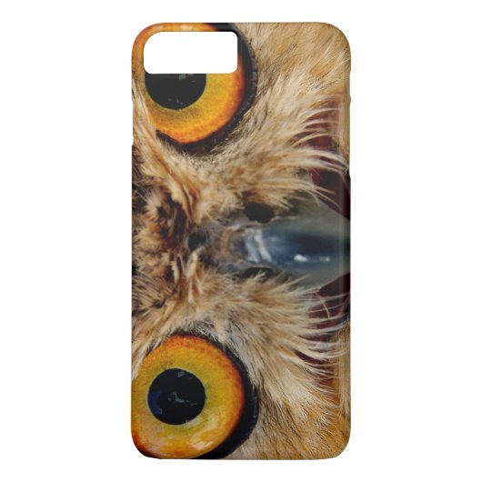 フクロウの目 Case-Mate iPhoneケース (裏面)