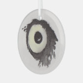 フクロウの眼 – Gaze Collection ガラスオーナメント (正面左)