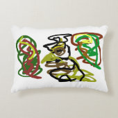 フクロウの秋の種類 アクセントクッション (正面)