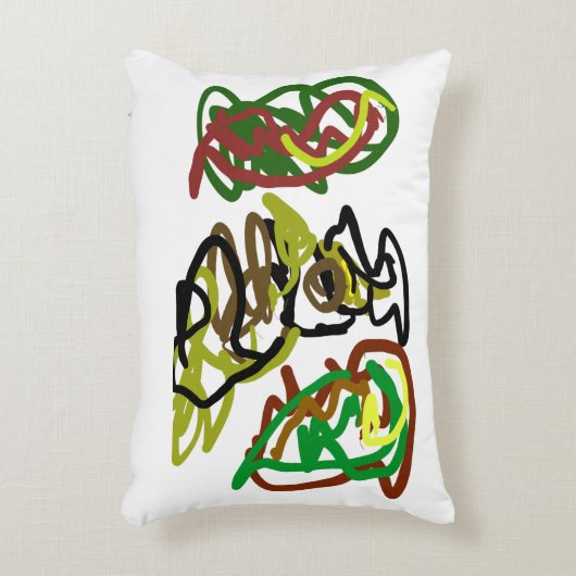 フクロウの秋の種類 アクセントクッション (正面(垂直))