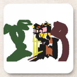 フクロウの秋 コースター