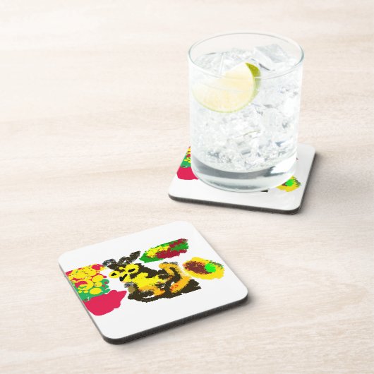 フクロウの秋 コースター (右側)