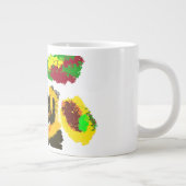 フクロウの秋 ジャンボコーヒーマグカップ (右)