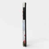 フクロウの絵画水色 Case-Mate iPhoneケース (裏面/左)