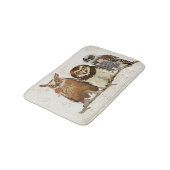 フクロウの続けてバス・マット バスマット (アングル)