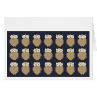 フクロウの繰り返し