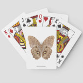 フクロウの蝶 トランプ (裏面)