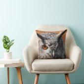 フクロウの視線 クッション (椅子)