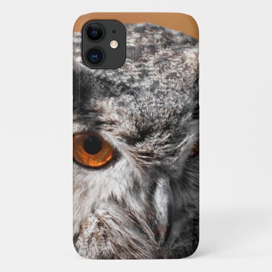 フクロウの視線 Case-Mate iPhoneケース (裏面)
