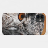 フクロウの視線 Case-Mate iPhoneケース (裏面(横))