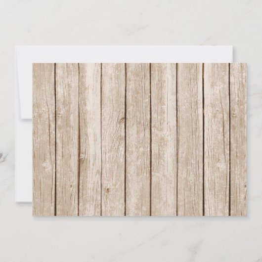 フクロウの誕生日の写真の招待状、女の子の森林 招待状 (裏面)