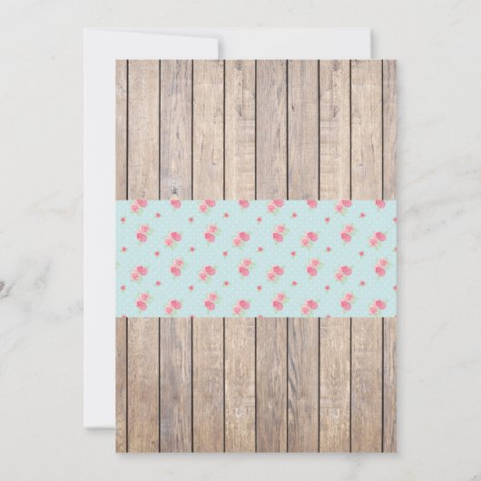 フクロウの誕生日パーティーの招待 招待状 (裏面)