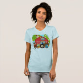 フクロウの農家 Tシャツ (正面フル)