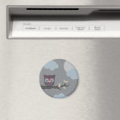 フクロウの道を愛せ！ マグネット (インサイチュ (食洗機))