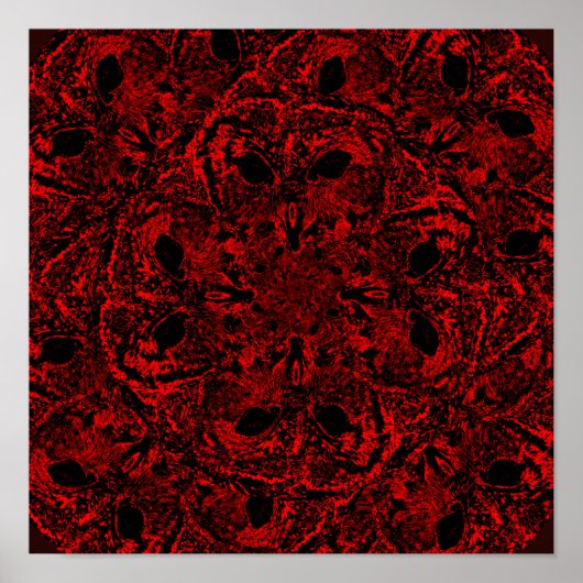 フクロウの限りない知恵 ポスター (正面)